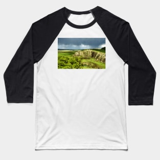 Along Hadrian's Wall Baseball T-Shirt